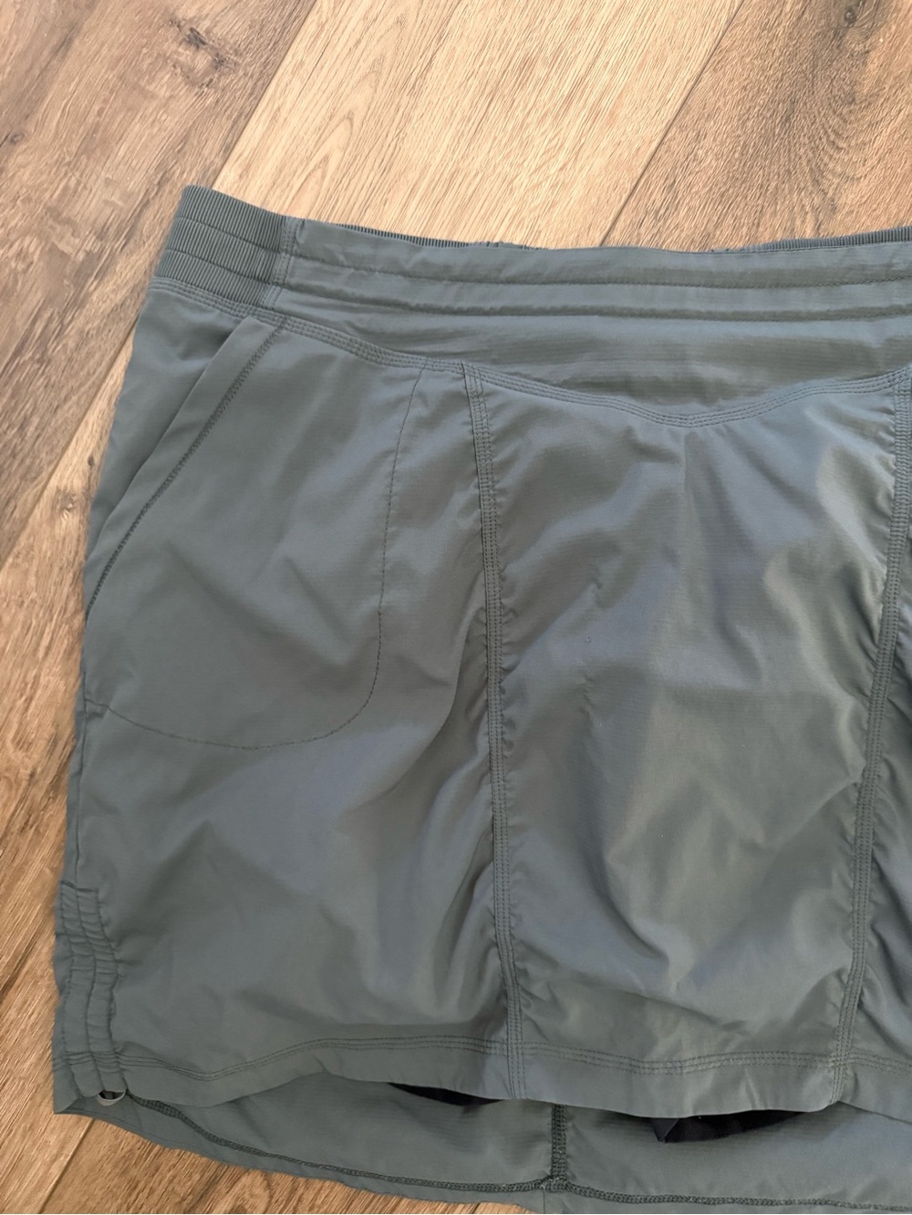 Indygena Black Elastic Waist Skort - XL